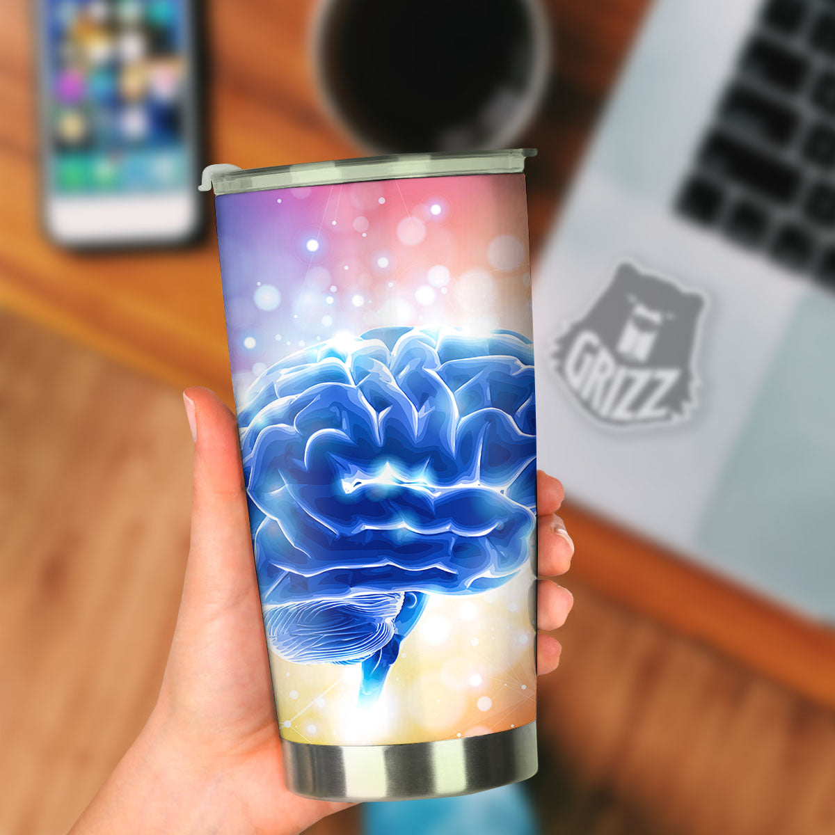 Human Brain Tumbler-grizzshop