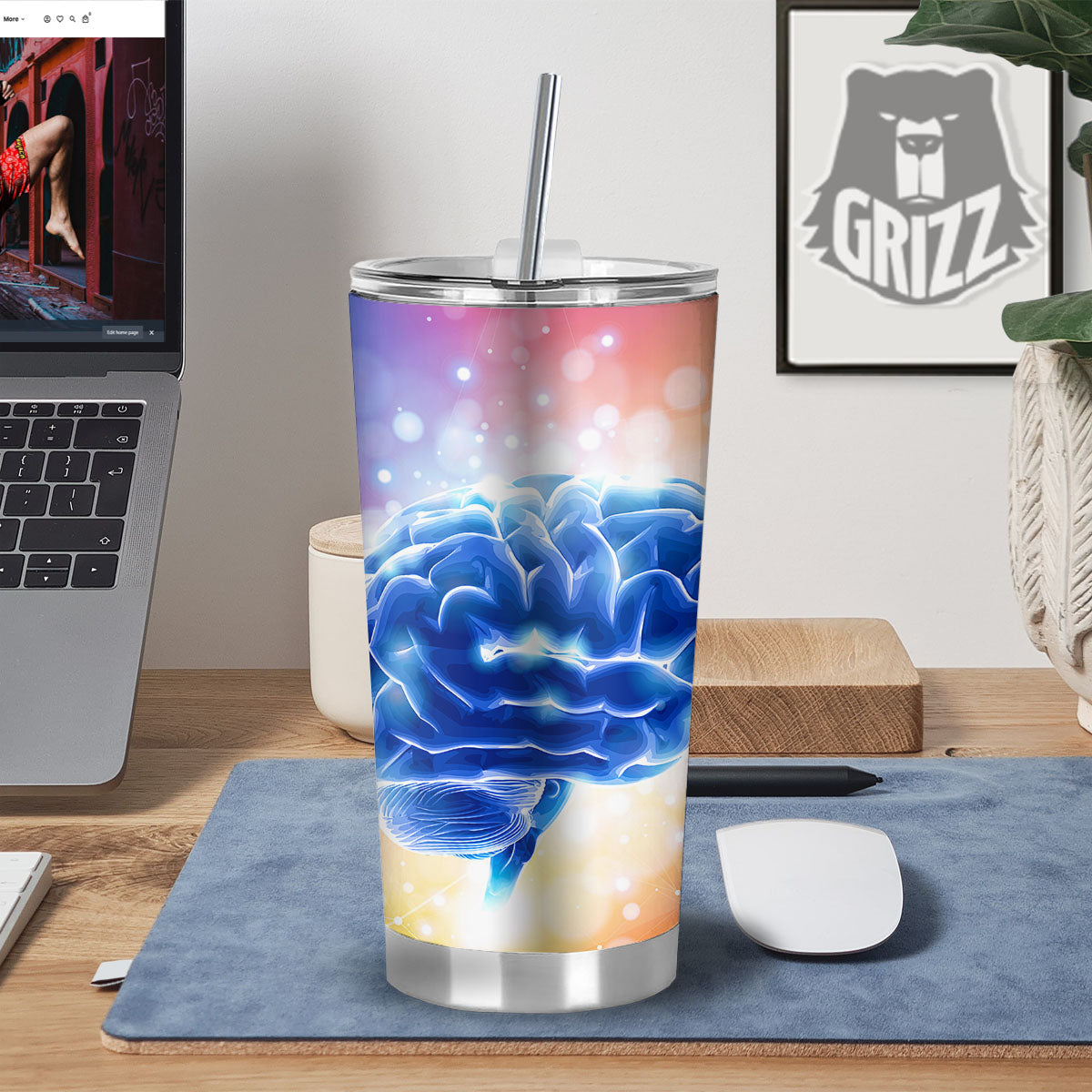 Human Brain Tumbler-grizzshop