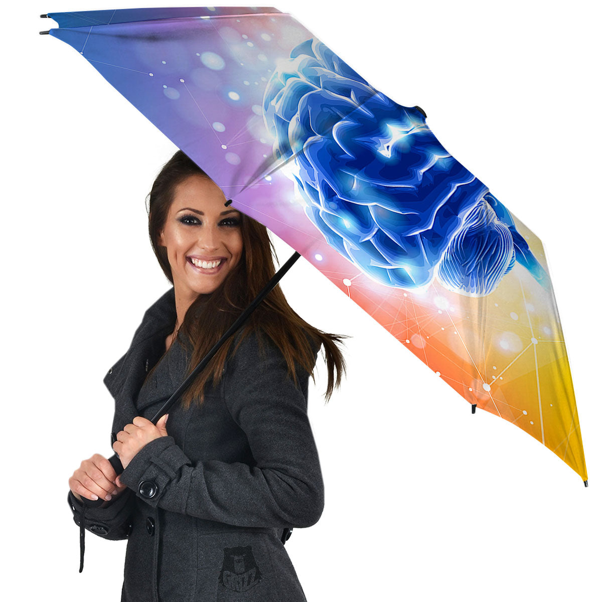Human Brain Umbrella-grizzshop