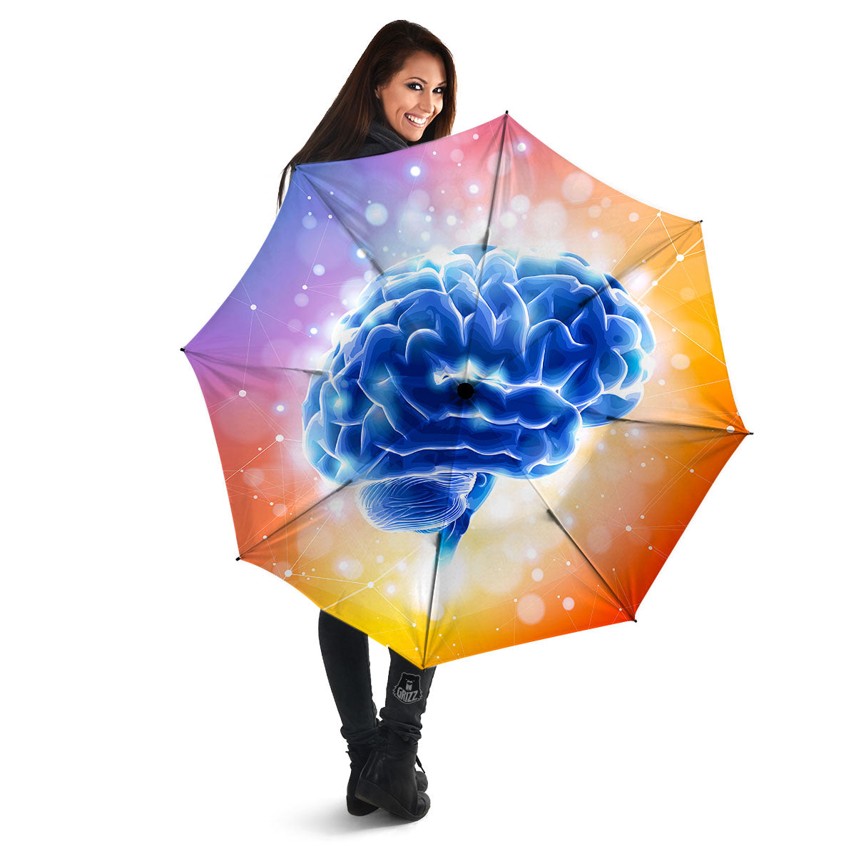 Human Brain Umbrella-grizzshop