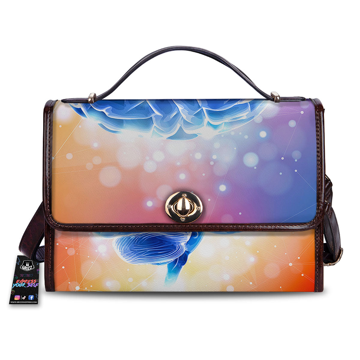 Human Brain Women's Satchel Bag-grizzshop