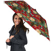 Hummingbird And Wild Flowers Print Pattern Umbrella-grizzshop