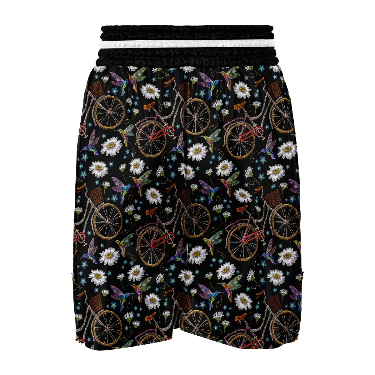 Hummingbird Bicycle Boxing Shorts-grizzshop