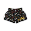 Hummingbird Bicycle Muay Thai Boxing Shorts-grizzshop