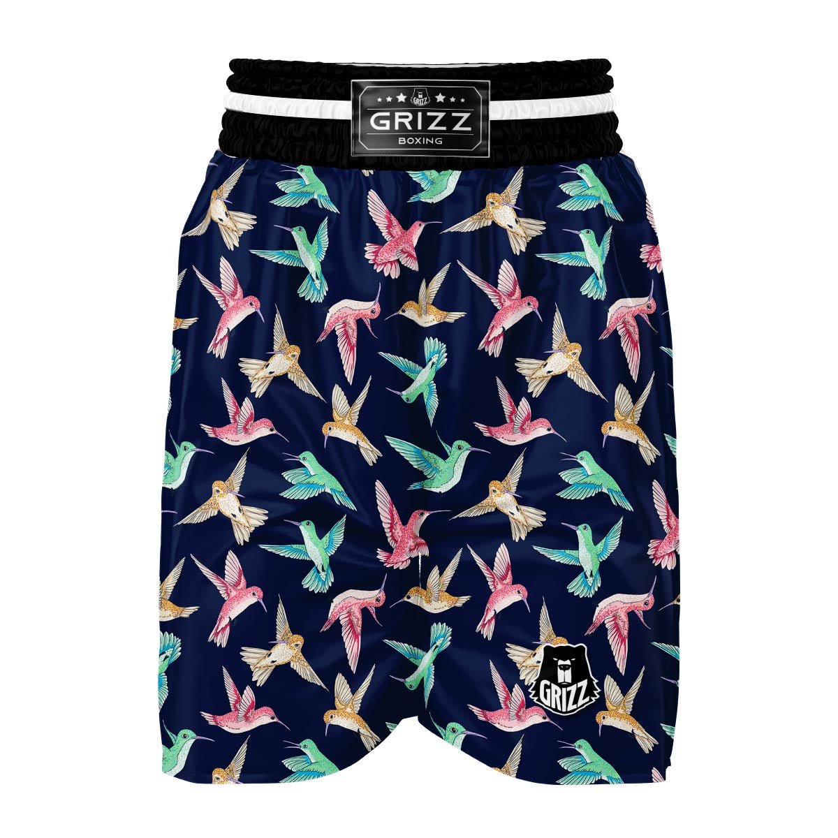 Hummingbird Colorful Boxing Shorts-grizzshop