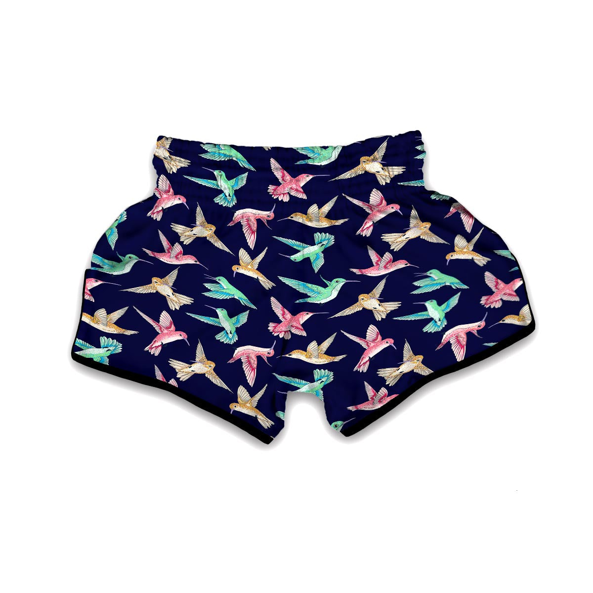 Hummingbird Colorful Muay Thai Boxing Shorts-grizzshop