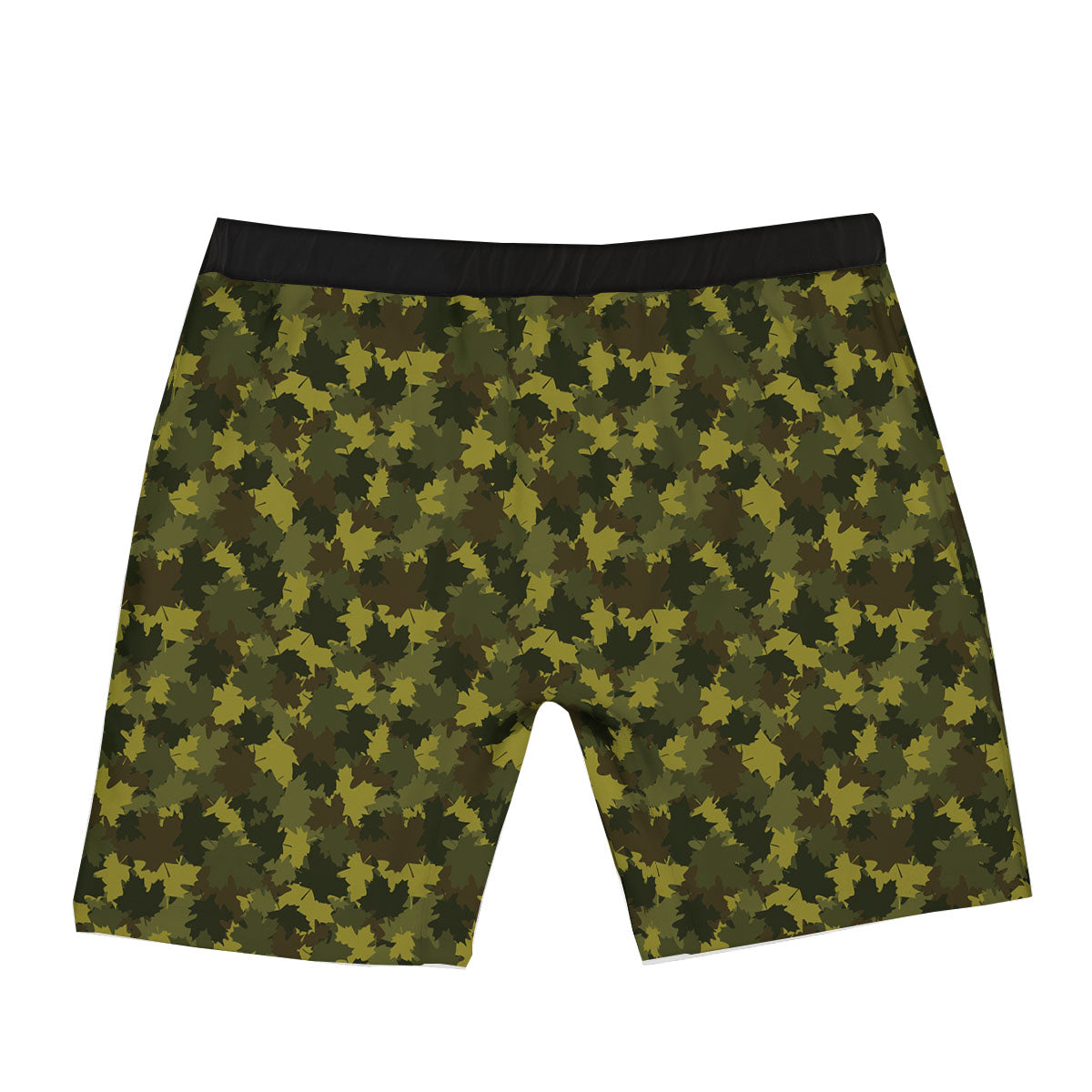 Hunting Camouflage Fall Leaves Print Boxer Briefs-grizzshop