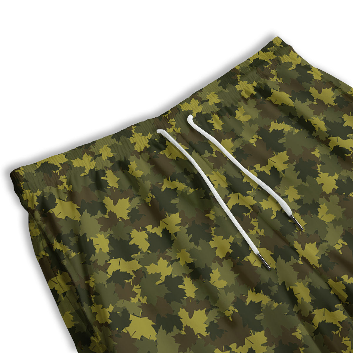 Light Up Bowling Pins Print Men's Athletic Shorts