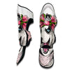 Husky With Flower Muay Thai Shin Guards-grizzshop