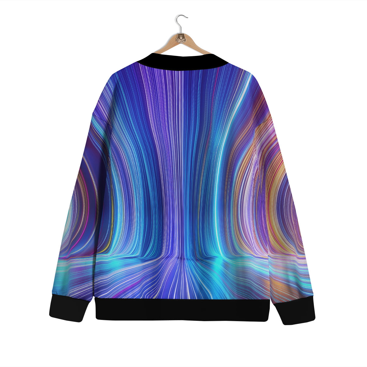 Hyperspace Colorful Print Cardigan-grizzshop