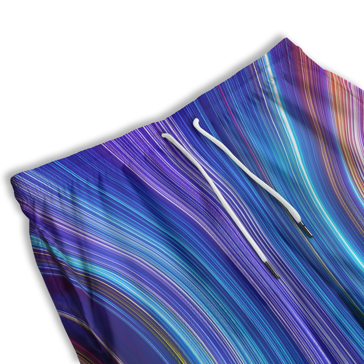 Hyperspace Colorful Print Men's Athletic Shorts