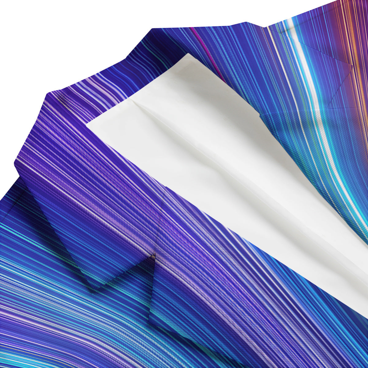 Hyperspace Colorful Print Men's Blazer-grizzshop