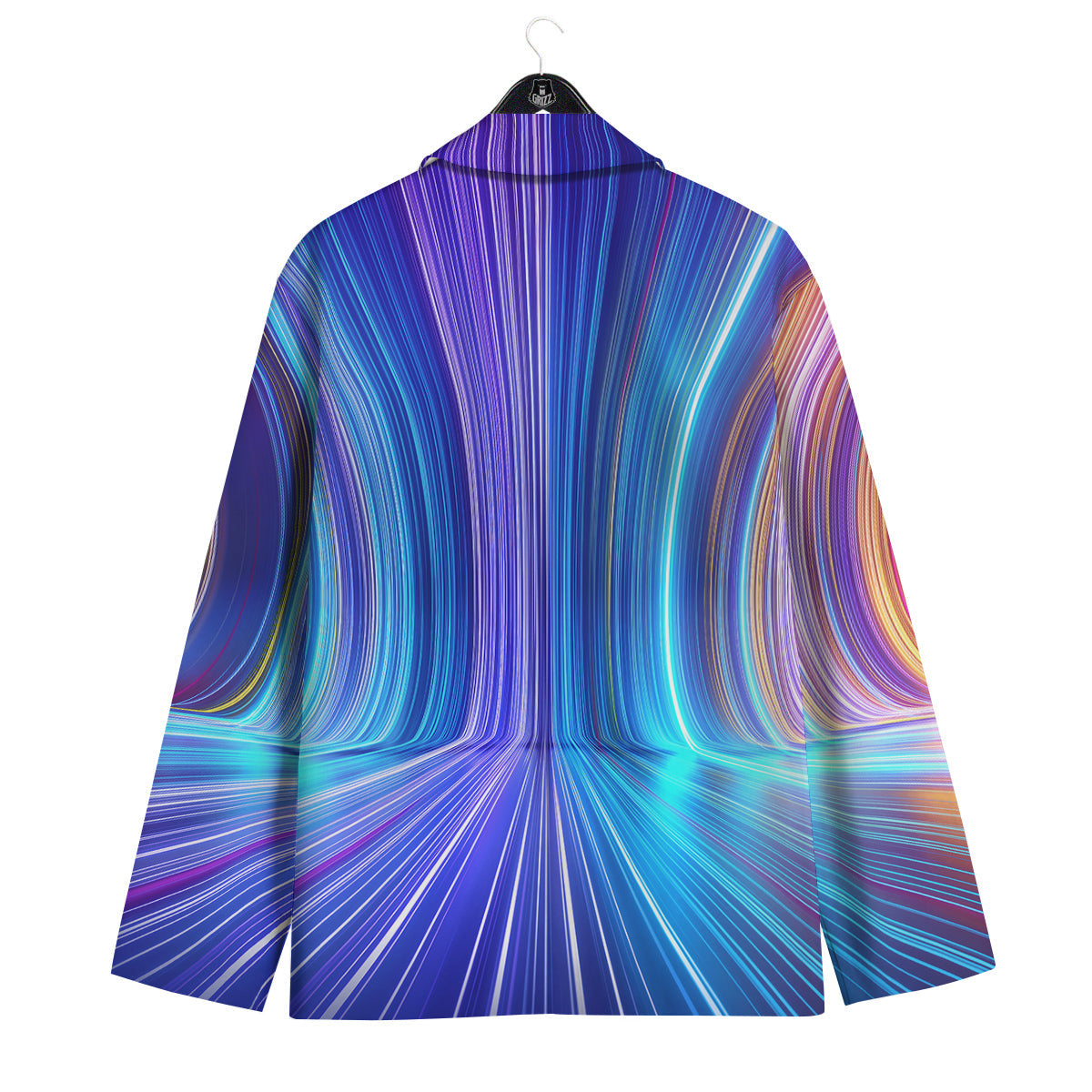 Hyperspace Colorful Print Men's Sport Coat-grizzshop