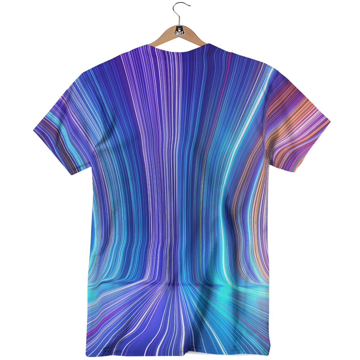 Hyperspace Colorful Print T-Shirt-grizzshop