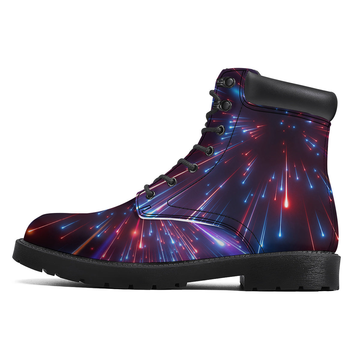 Hyperspace Cosmic Print Boots-grizzshop