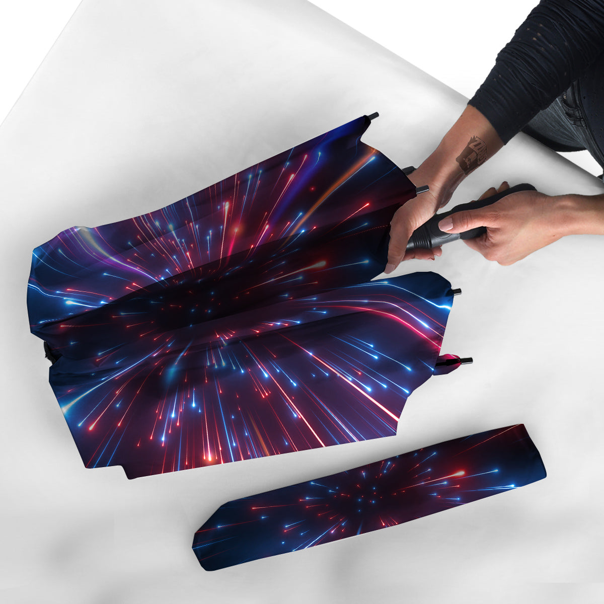 Hyperspace Cosmic Print Umbrella-grizzshop
