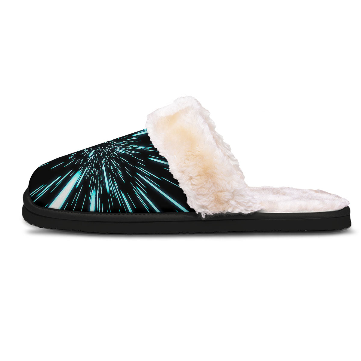 Hyperspace Galaxy Print Slippers-grizzshop