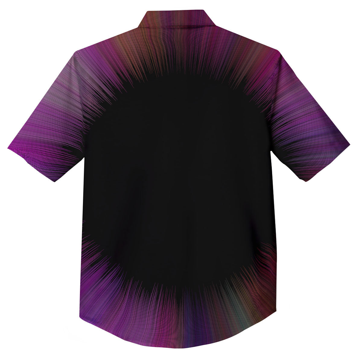 Hyperspace Purple Print Button Up Shirt-grizzshop