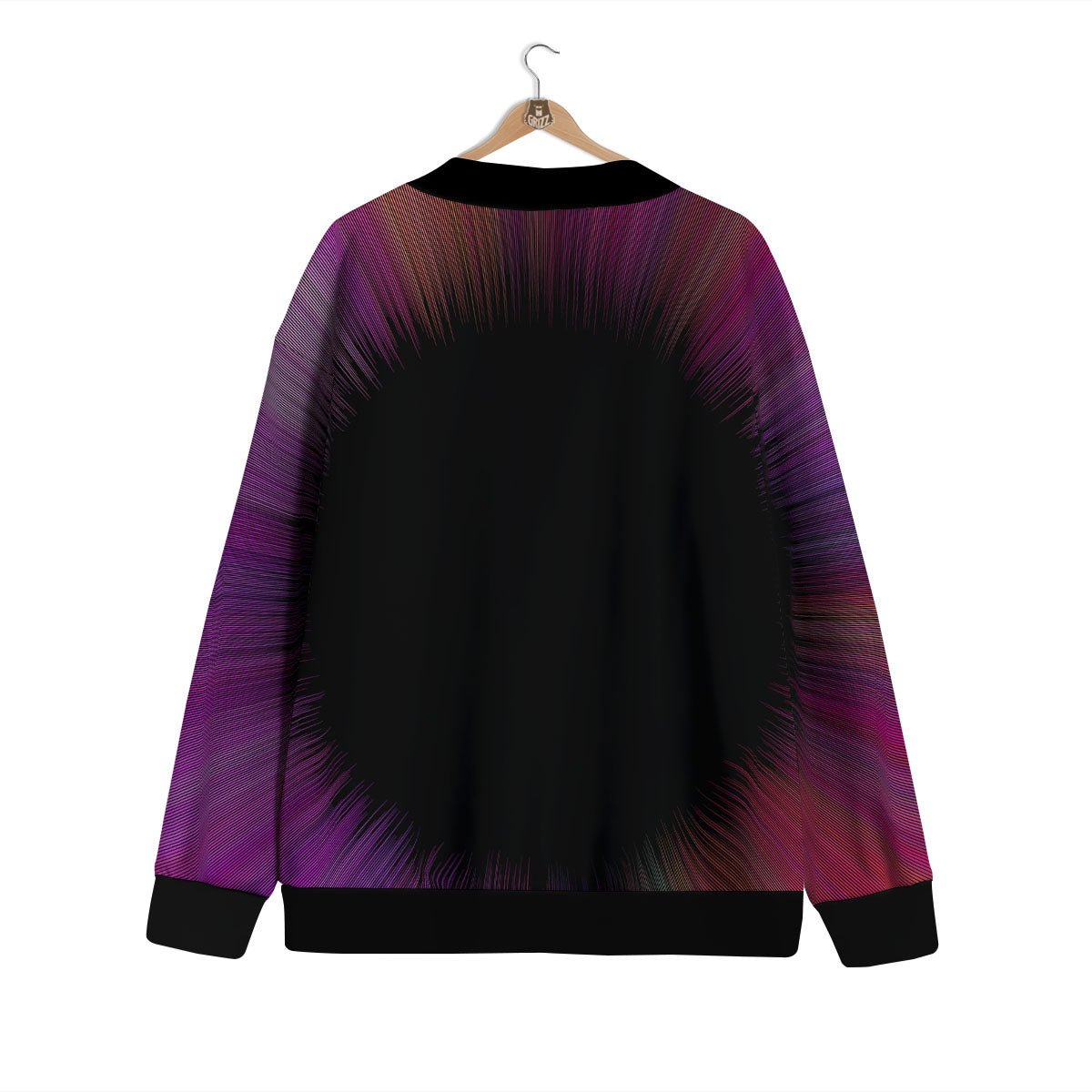 Hyperspace Purple Print Cardigan-grizzshop