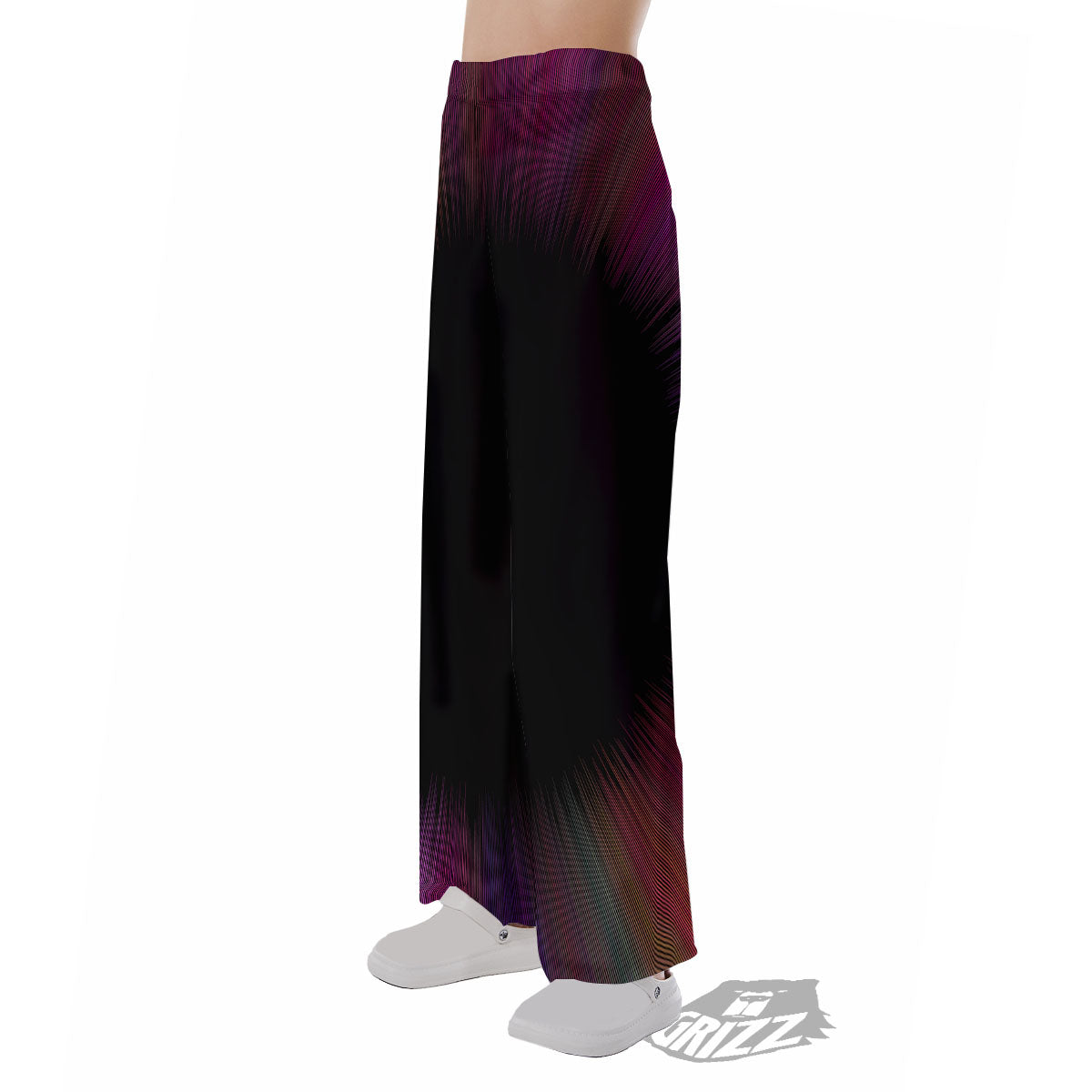 Hyperspace Purple Print Pajama Pants-grizzshop