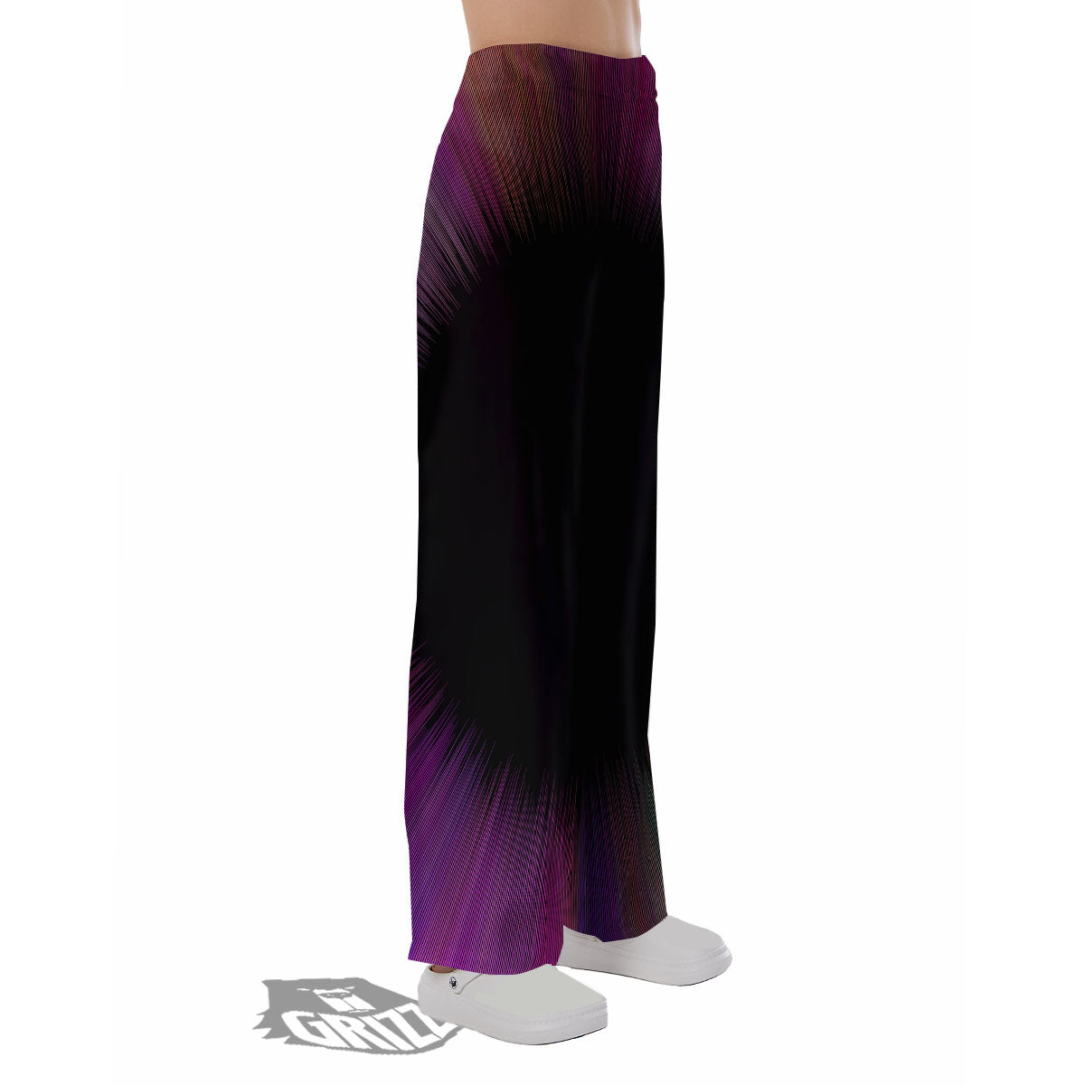 Hyperspace Purple Print Pajama Pants-grizzshop