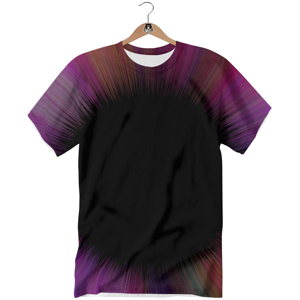 Hyperspace Purple Print T-Shirt-grizzshop