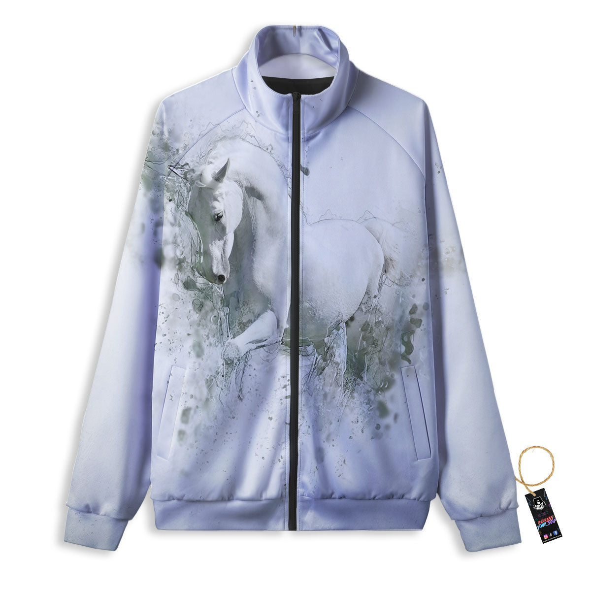 Hyperspace Purple Print Track Jacket-grizzshop