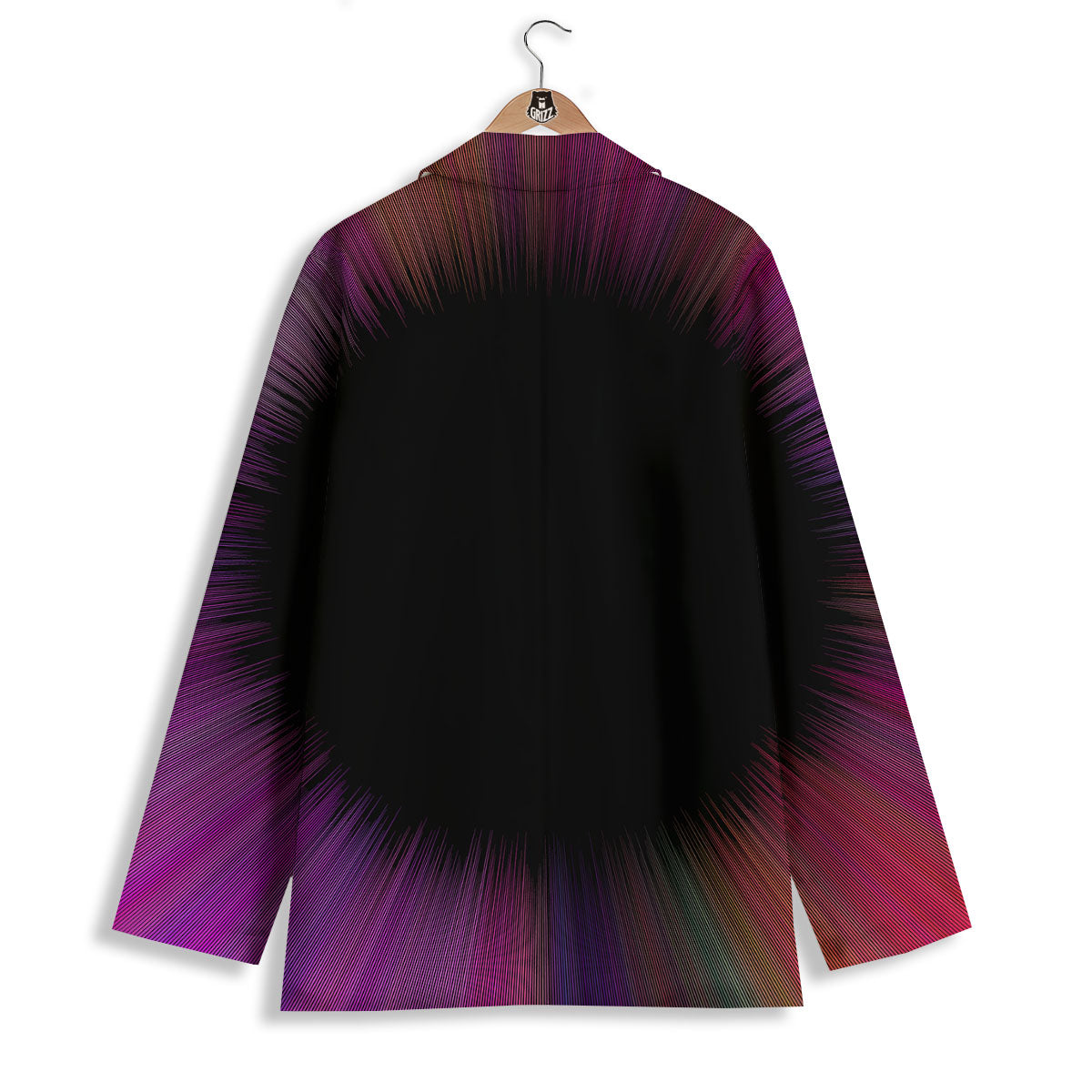 Hyperspace Purple Print Women's Blazer-grizzshop