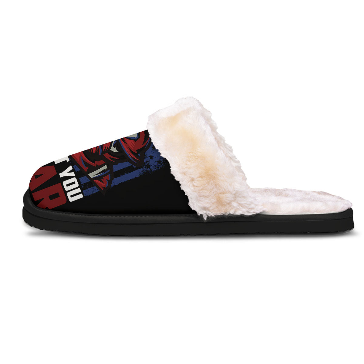 I Fight What You Fear Firefighter Print Slippers-grizzshop