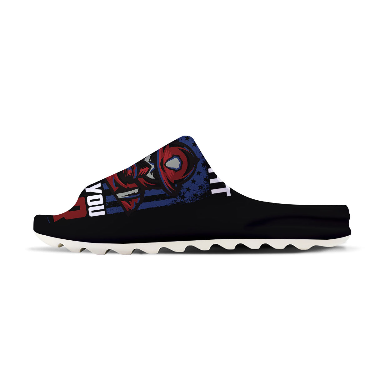 I Fight What You Fear Firefighter Print Sandals-grizzshop