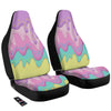 Ice Cream Dripping Pastel Print Car Seat Covers-grizzshop