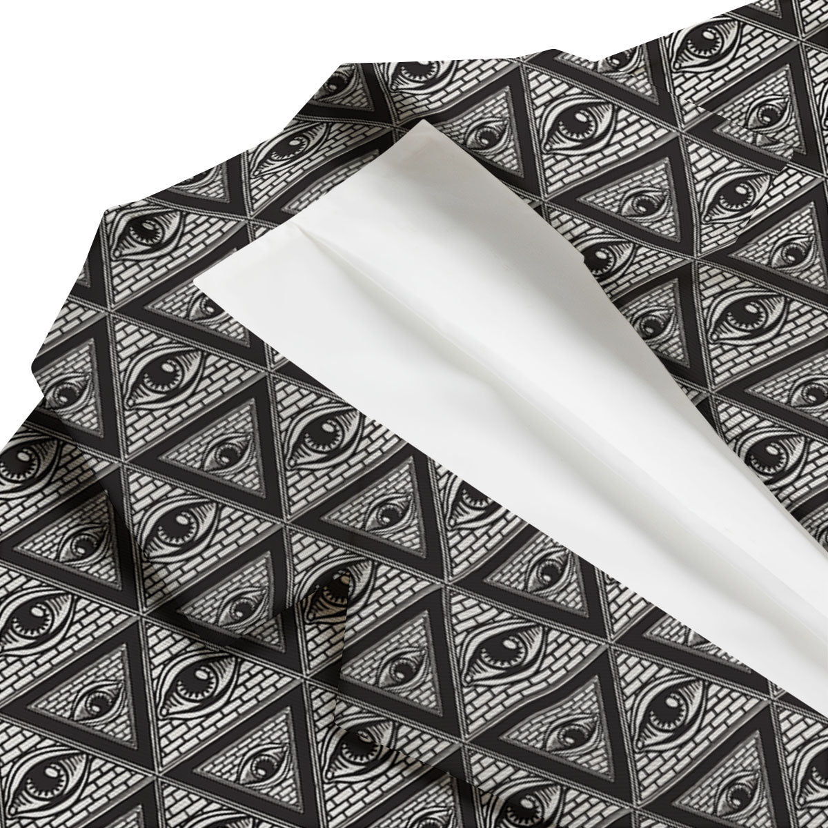 Illuminati Print Pattern Men's Blazer-grizzshop