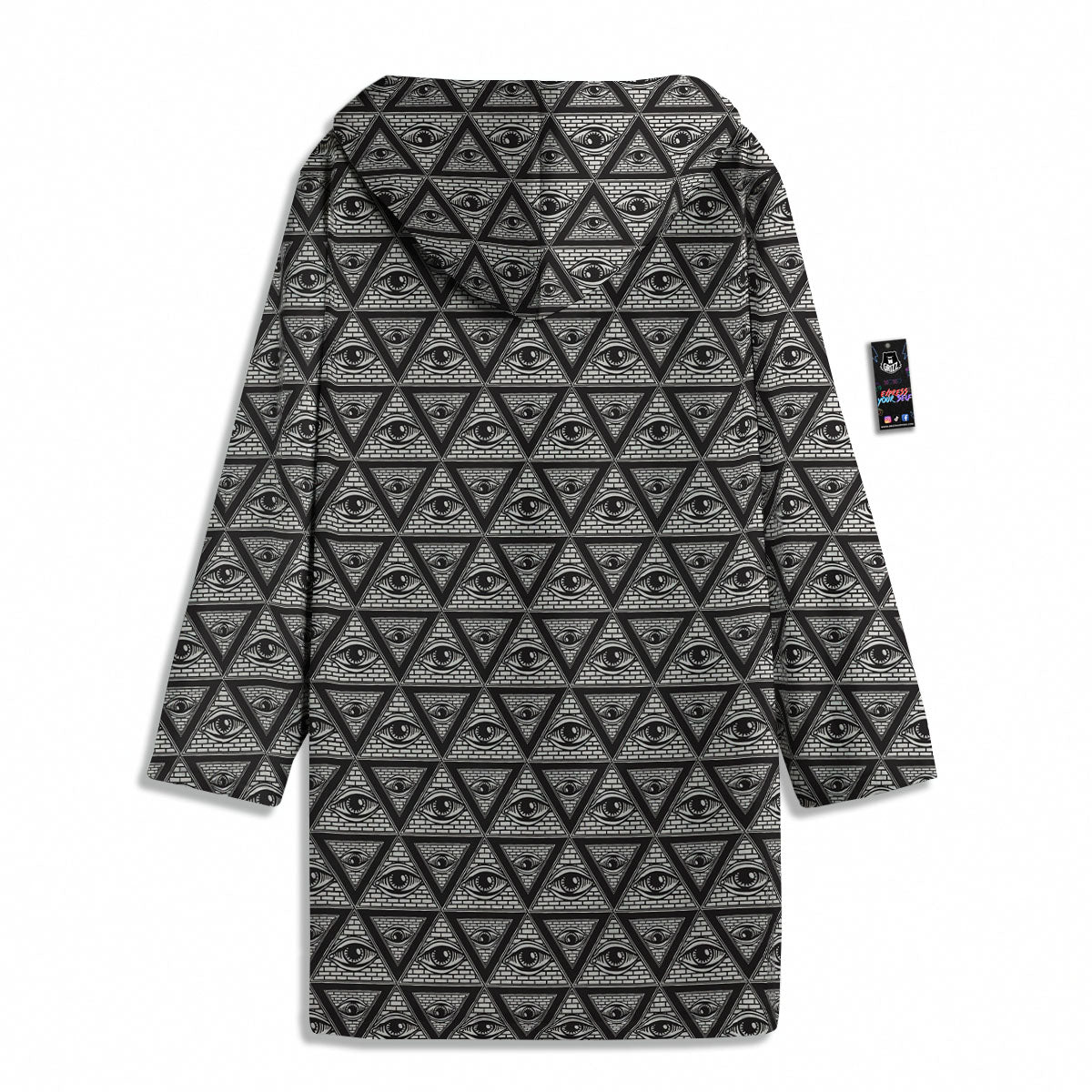 Illuminati Print Pattern Men's Windbreaker Jacket-grizzshop