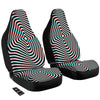 Illusion Anaglyph Optical Print Car Seat Covers-grizzshop