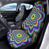 Illusion Optical Explosion Psychedelic Car Seat Covers-grizzshop