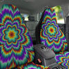 Illusion Optical Explosion Psychedelic Car Seat Covers-grizzshop