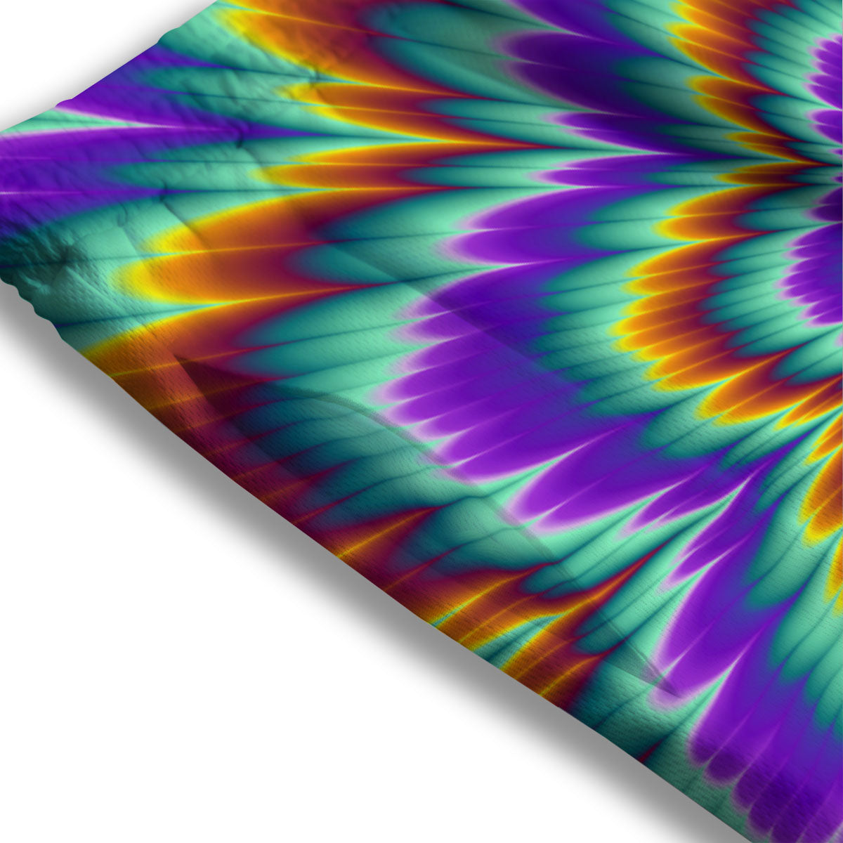 Illusion Optical Explosion Psychedelic Mesh Shorts