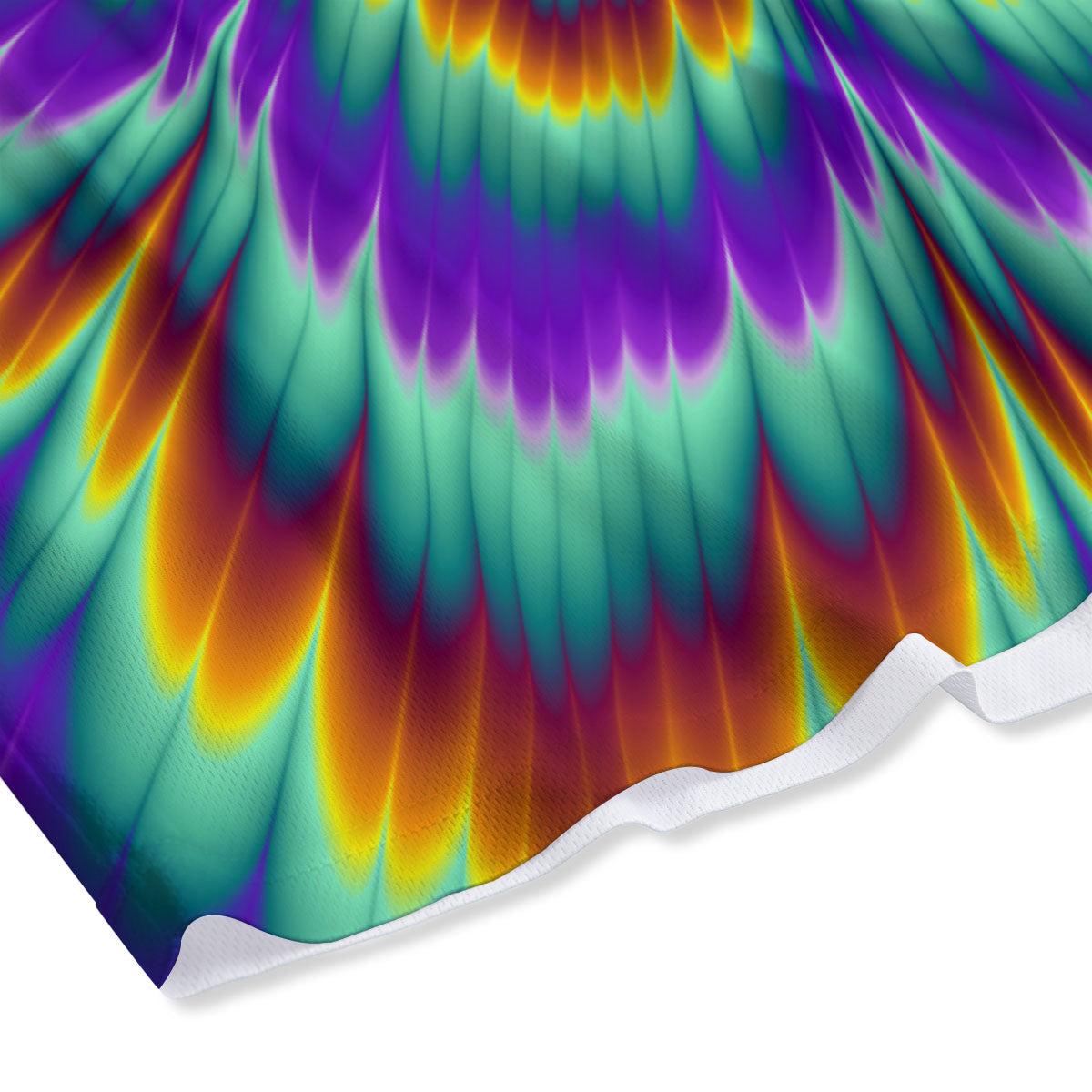 Illusion Optical Explosion Psychedelic Mesh Shorts