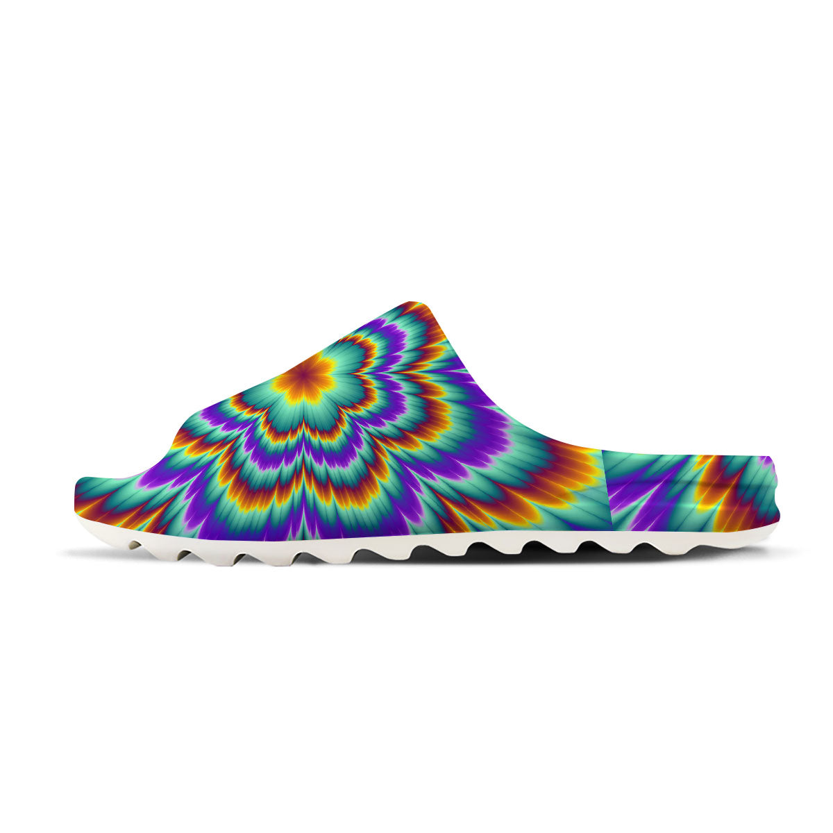Illusion Optical Explosion Psychedelic Sandals-grizzshop