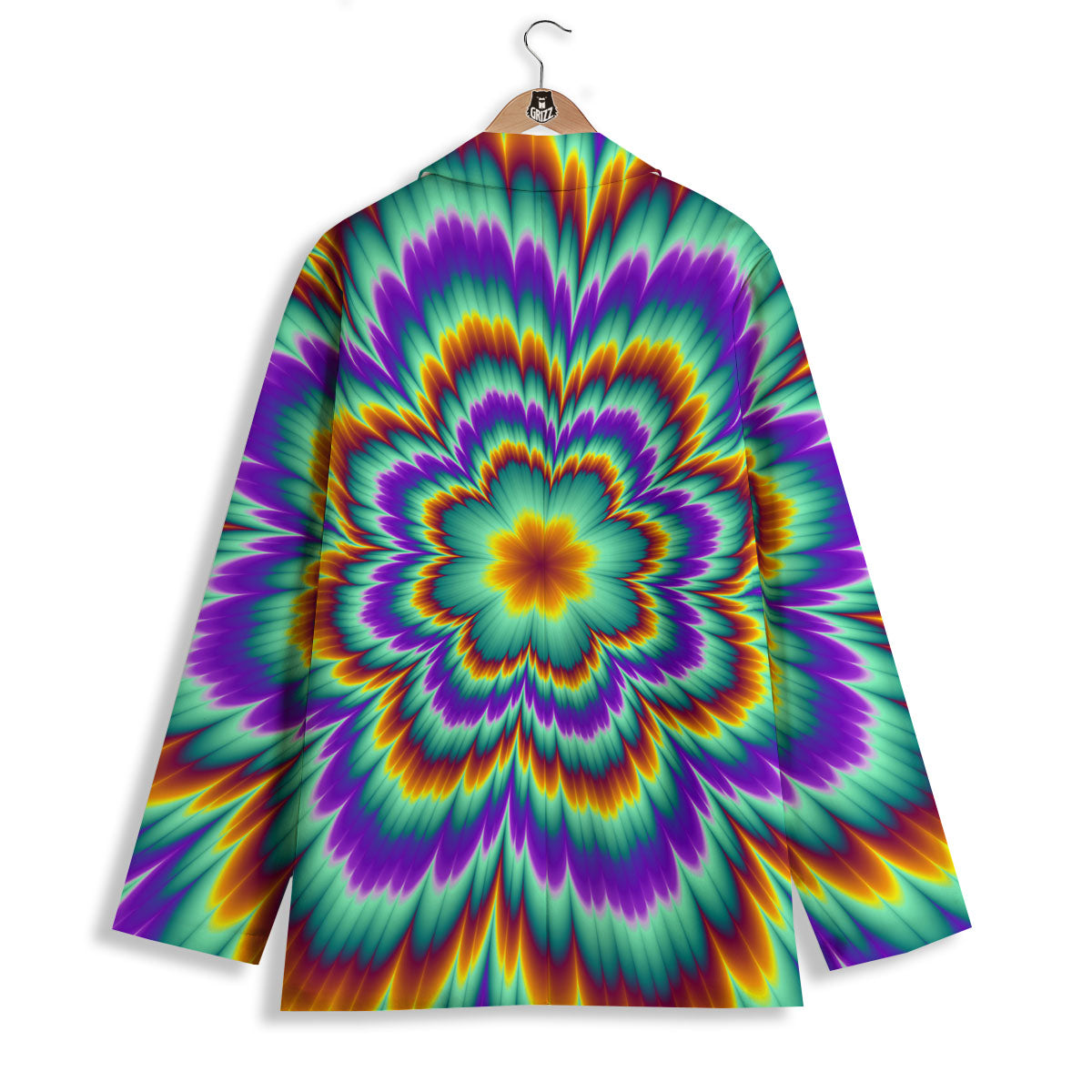 Illusion Optical Explosion Psychedelic Women's Blazer-grizzshop