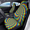 Illusion Optical Psychedelic Expansion Car Seat Covers-grizzshop