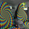 Illusion Optical Psychedelic Expansion Car Seat Covers-grizzshop