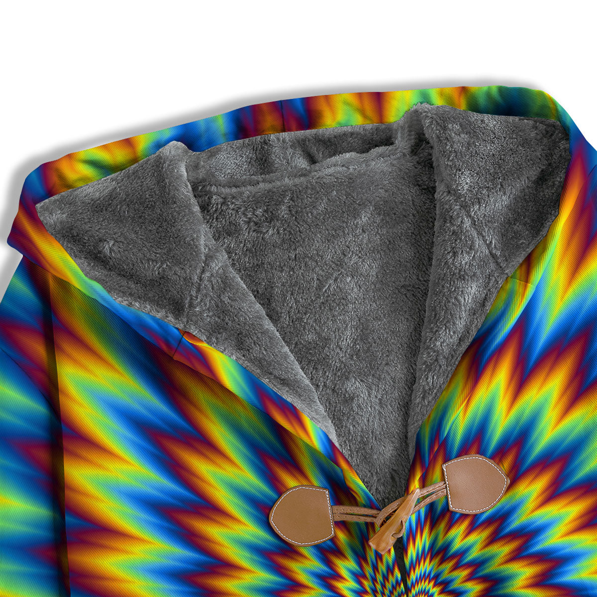 Illusion Optical Psychedelic Expansion Men's Windbreaker Jacket-grizzshop