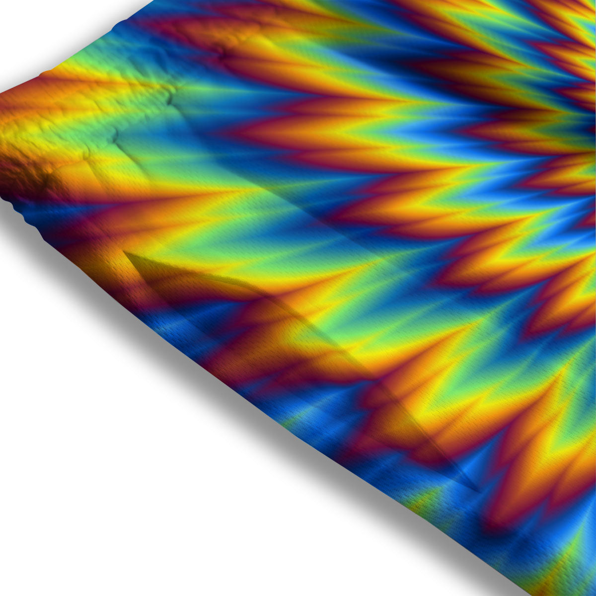 Illusion Optical Psychedelic Expansion Mesh Shorts