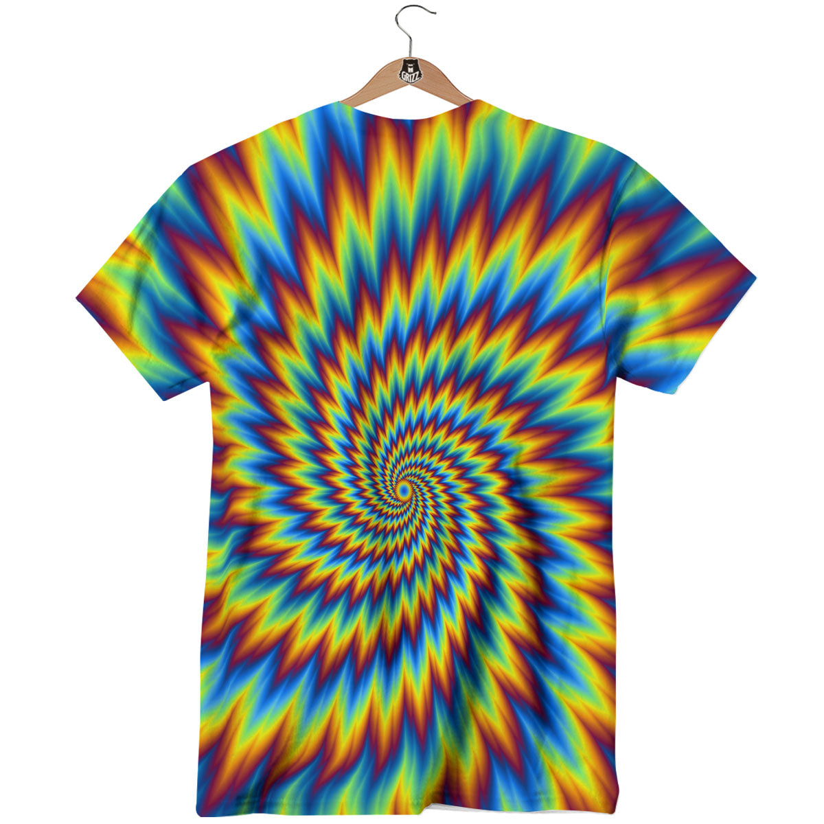 Illusion Optical Psychedelic Expansion T-Shirt-grizzshop