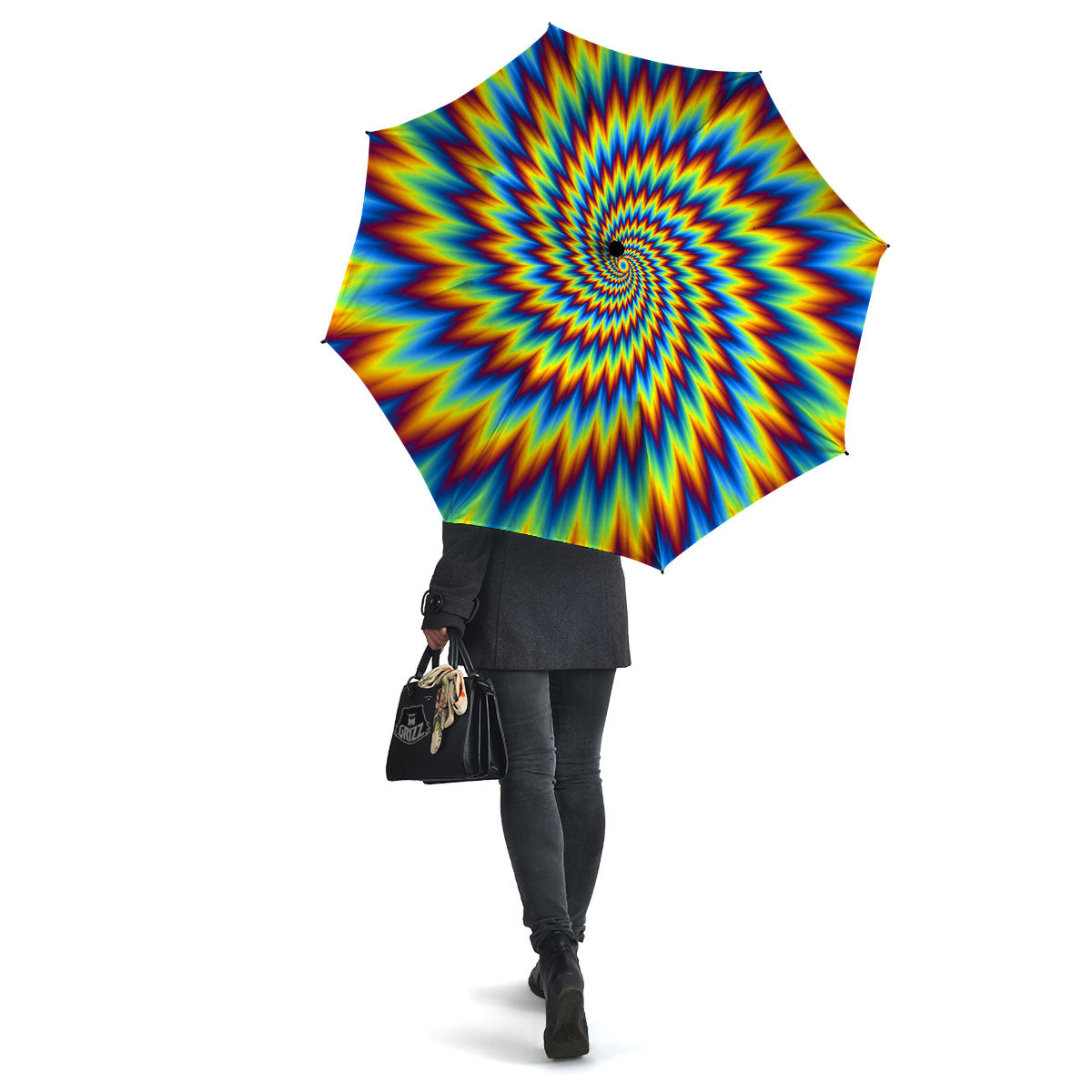 Illusion Optical Psychedelic Expansion Umbrella-grizzshop