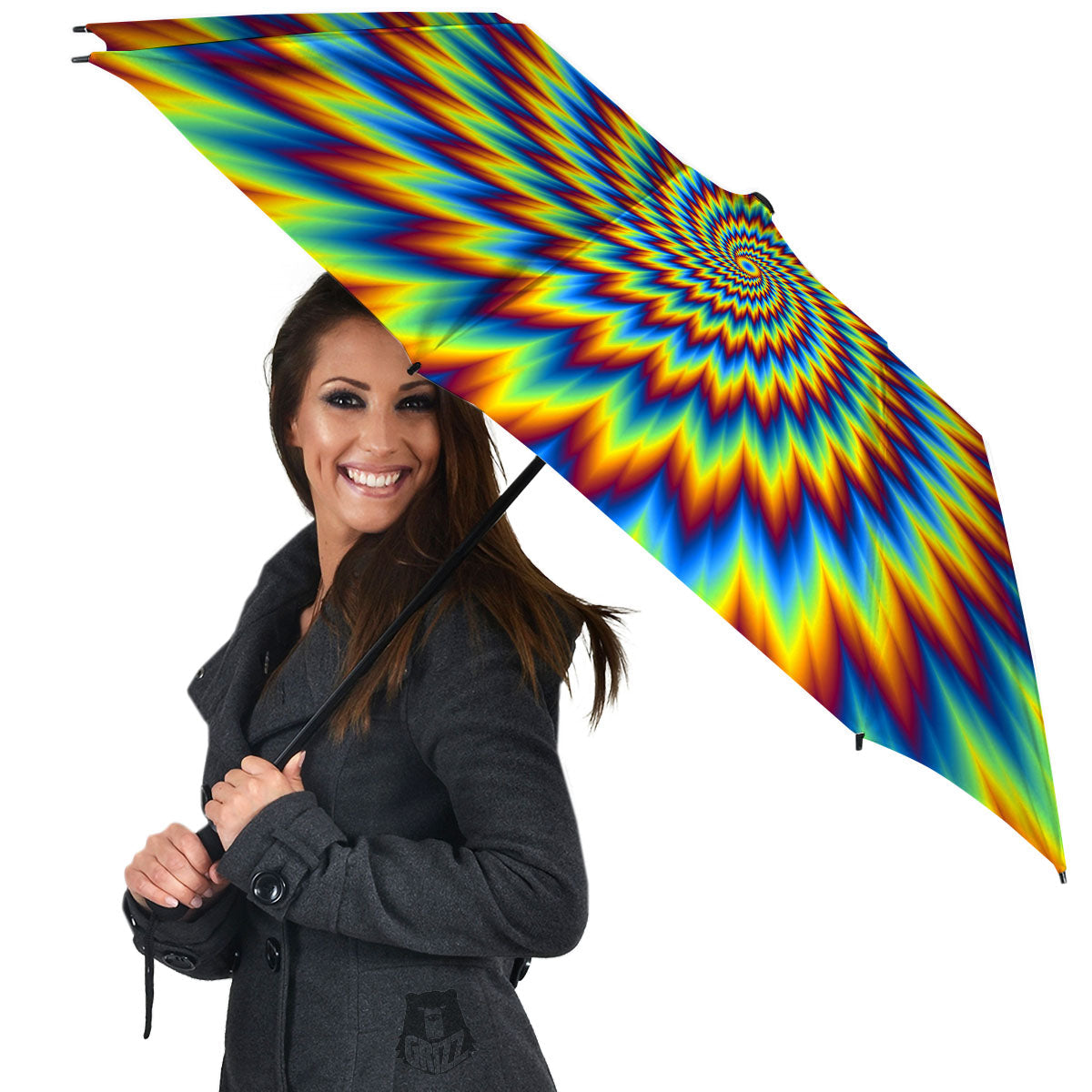 Illusion Optical Psychedelic Expansion Umbrella-grizzshop