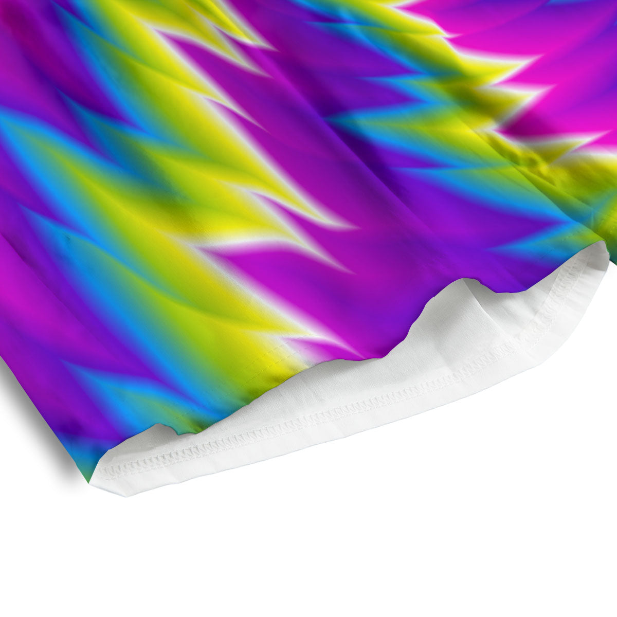 Illusion Optical Psychedelic Radiant Men's Athletic Shorts