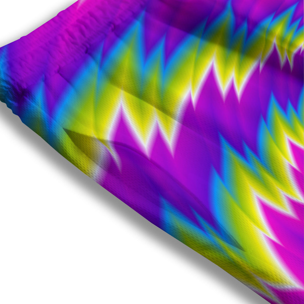 Illusion Optical Psychedelic Radiant Mesh Shorts