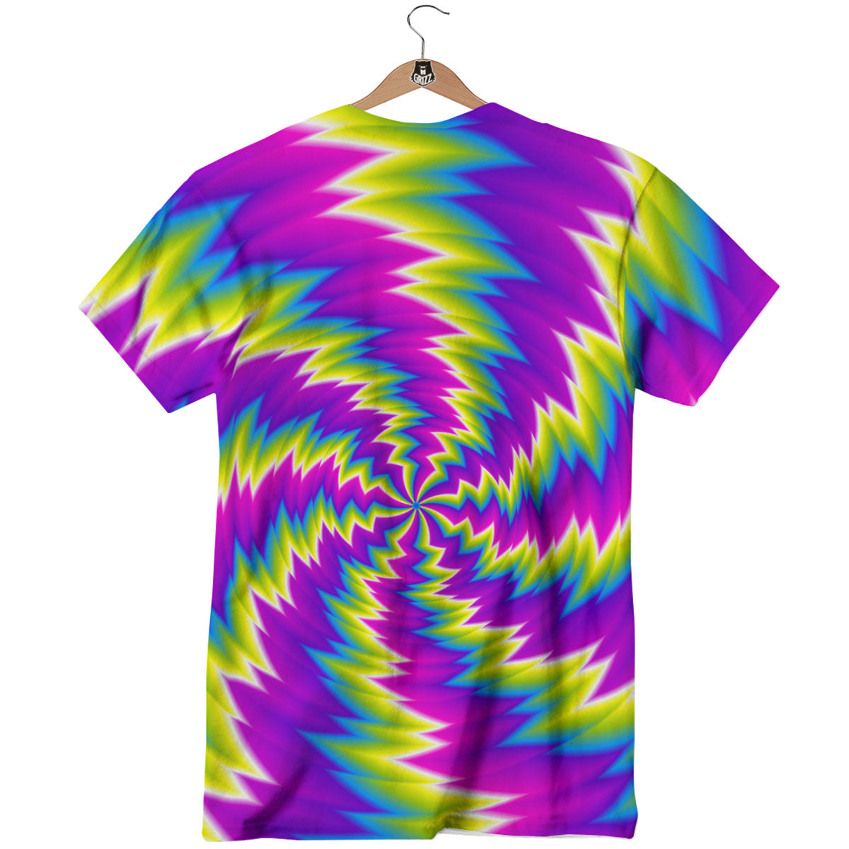 Illusion Optical Psychedelic Radiant T-Shirt-grizzshop